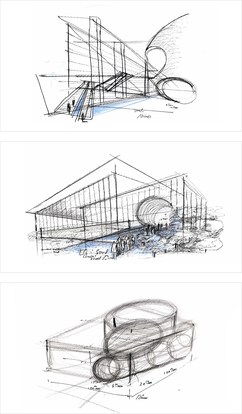 Ando Tadao Sketch Image